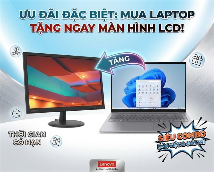 Lenovo ThinkBook 16 G8 IRL (21SH0097VN) | Intel® Core™ 5 210H | 16GB | 512GB SSD PCIe | VGA Intel® Graphics | 16 inch WUXGA IPS | Win 11 | IR Camera | Finger | LED KEY