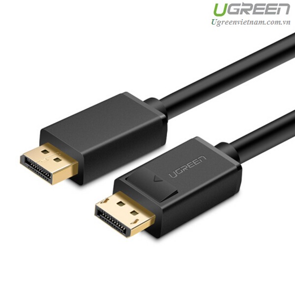 D&#226;y Displayport 1,5M 2 Đầu Dương Hỗ Trợ 4K 3D Ch&#237;nh H&#227;ng Ugreen (10245) GK