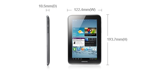 Galaxy Tab II 7"