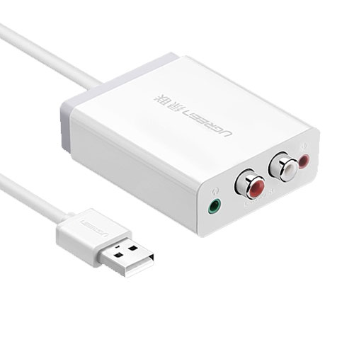 C&#225;p chuyển USB to RCA Ugreen 30521 HK