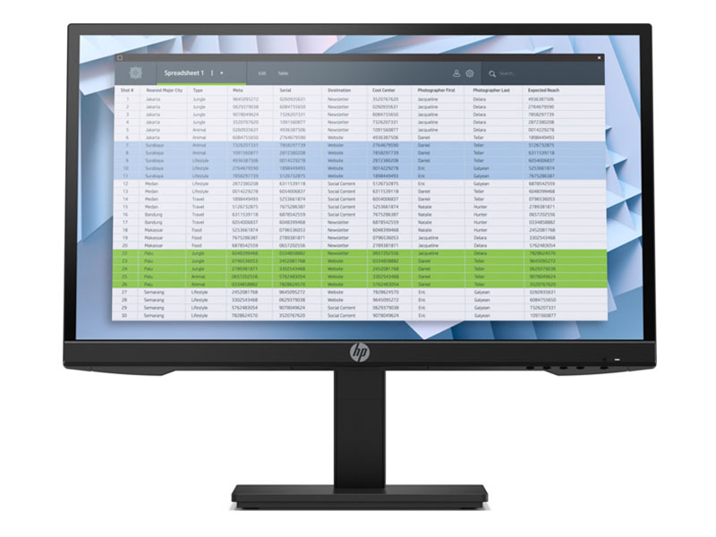 Màn hình HP P22 G4 (1A7E4AA) 21.5" FHD - IPS | DP 1.2 | HDMI | VGA | 1022F
