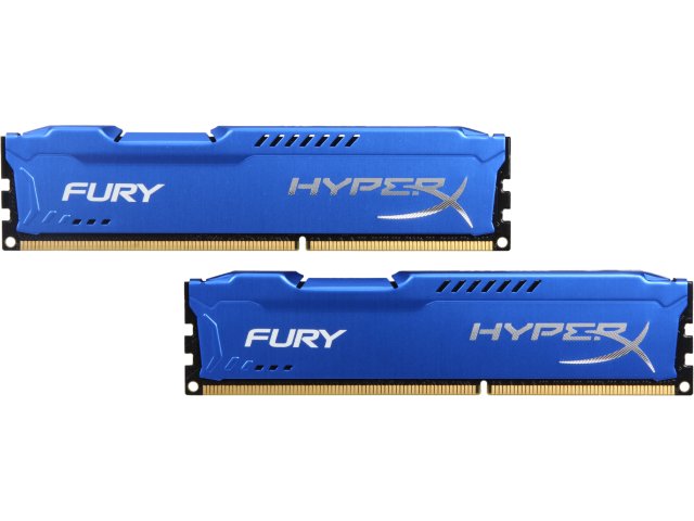 RAM PC Kingston 8G 1866MHZ DDR3 CL10 Dimm (kit of 2) HyperX Fury Blue- HX318C10FRK2/8