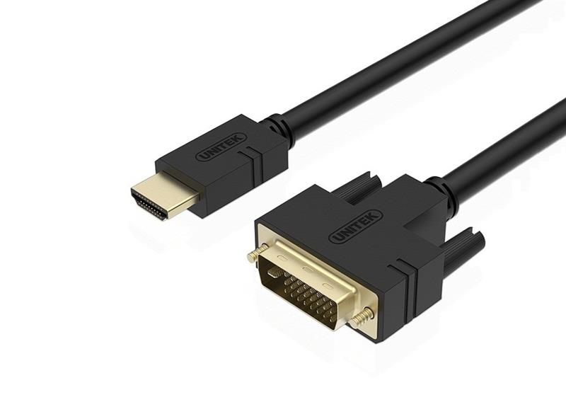 C&#193;P HDMI -&gt; DVI 24+1 UNITEK 5M (Y-C 220A) 318HP