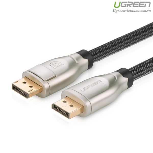 C&#225;p Displayport to Displayport D&#224;i 1.5m Chuẩn 1.2 Hỗ Trợ 4K * 2K Ugreen DP107 (30119) GK