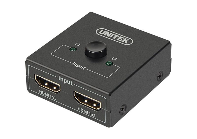 SWITCH HDMI 2-1 4K UNITEK (Y-5186A) 318HP