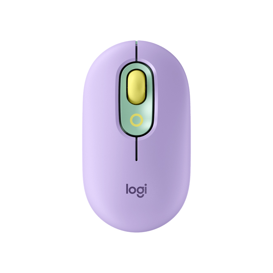 Chuột kh&#244;ng d&#226;y Logitech POP EMOJI (910-006516) - Hồng