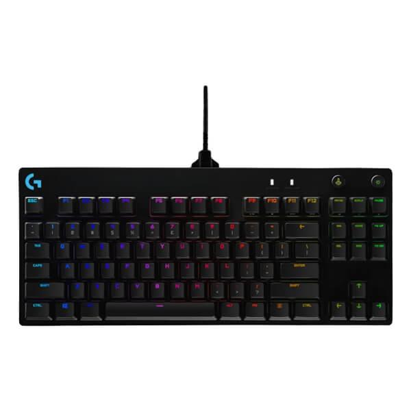 Bàn phím cơ Gaming Logitech Pro (920-009396) | BLUE Switch | RGB