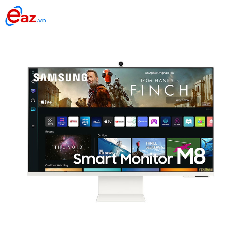 M&#224;n H&#236;nh Th&#244;ng Minh M8 LS32BM801 | 32&quot; UHD (3,840 x 2,160) HDMI | USB-C | HDR 10 | CAMERA | TIZEN | White | 0722D