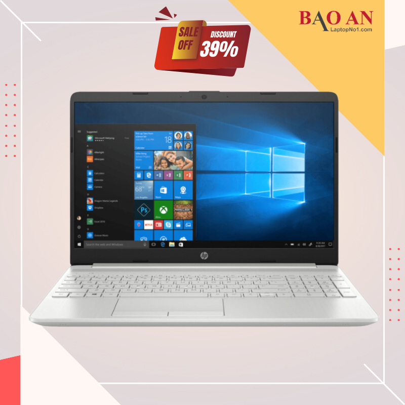 HP 15s du1105TU (2Z6L3PA) | Intel&#174; Core™ i3 _ 10110U | 4GB | 256GB SSD PCIe | VGA INTEL | Win 11 | 15.6 inch HD | 1021F | KMT8