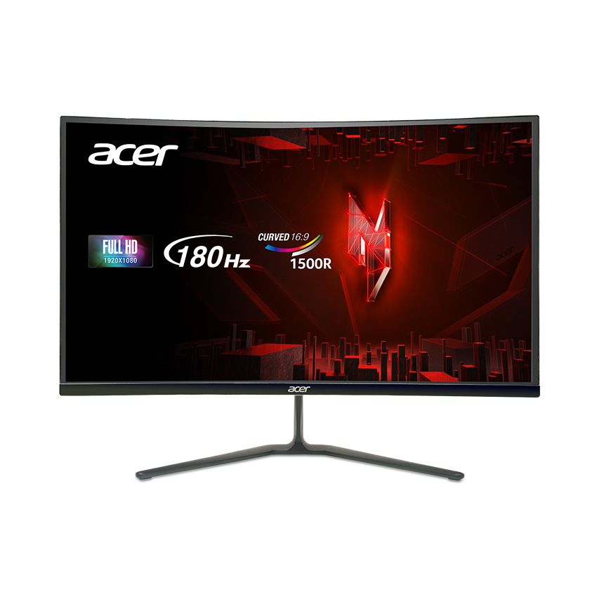 M&#224;n h&#236;nh LCD ACER ED270R S3 (UM.HE0SV.301) |  27 Inch Full HD - VA - 180Hz | Curved | HDMI | DP | 3S1 | 1023D