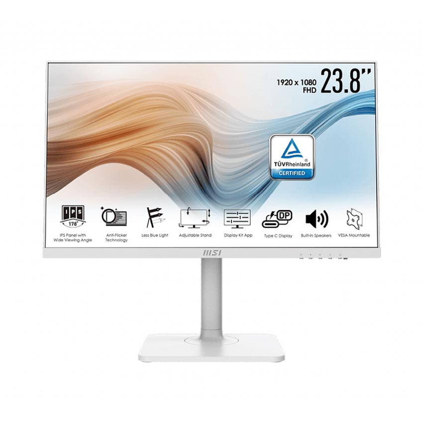 M&#224;n H&#236;nh MSI Modern MD241PW (MOMS400)| 23.8 Inch FHD | 75Hz| IPS | HDMI + USB| 3Yrs| 1223