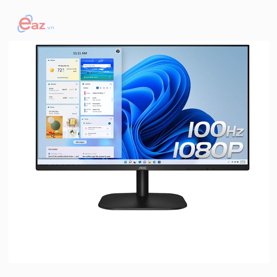 M&#224;n h&#236;nh AOC 27B2HM2/74 | 27 inch FHD (1920x1080) - 100Hz | HDMI