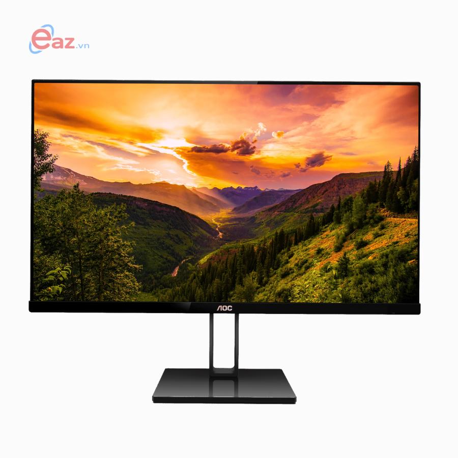 M&#224;n h&#236;nh AOC 27V2Q/74 | 27 Inch FHD - IPS - 75Hz | HDMI | DP | FreeSync | Flicker Free