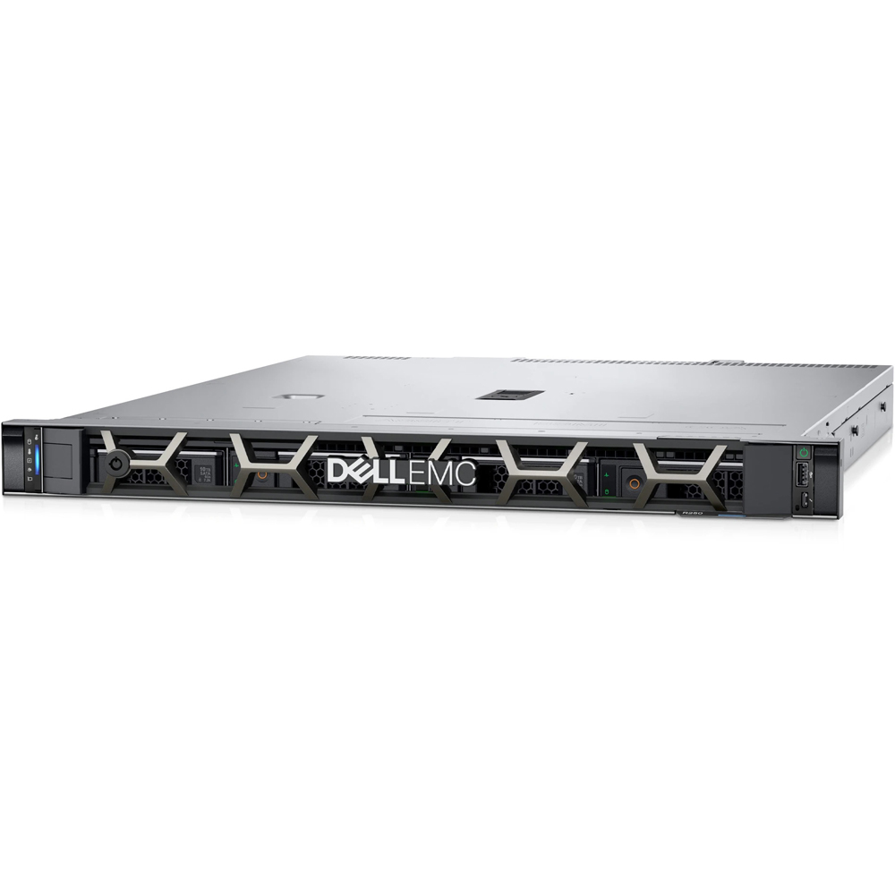 M&#225;y chủ Server Dell PowerEdge R250( 42SVRDR250-911)| Intel Xeon E-2324G| 8GB DDR4 UDIMM, 3200MT| 2TB 7.2K RPM NLSAS 12Gbps 512n 3.5&#39;&#39; Hot-plug Hard Drive| PERC H755| iDRAC9 Express| BC5720DP 1GbE LOM| DVDRW| Cabled PSU 450W| No OS| 4 Yrs Pro| 0324A