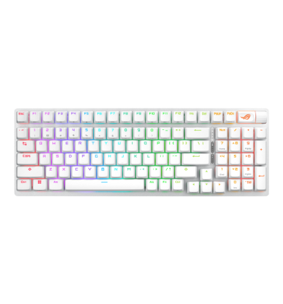 Bàn phím cơ không dây ASUS ROG STRIX Scope II 96 Wireless White 90MP037B-BKUA10/90MP037A-BKUA10 | 0624S