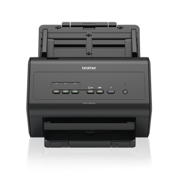 Máy Scan Brother ADS-3000N (A4/A5/ Đảo mặt/ USB/ LAN) | 0225