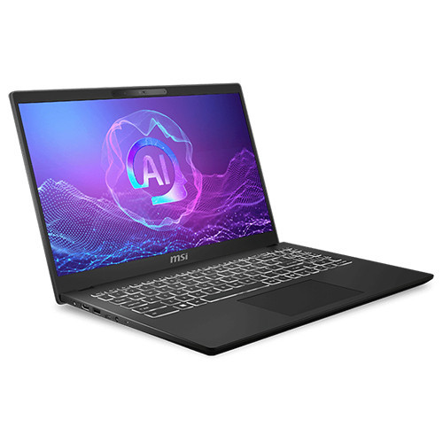 Laptop MSI Modern 15 H AI C2HMG 220VN | Intel Core™ 7 255H | 16GB | 512GB | Intel&#174; Arc™ Graphics | 15.6inch FHD | Win 11 | Đen | 0225