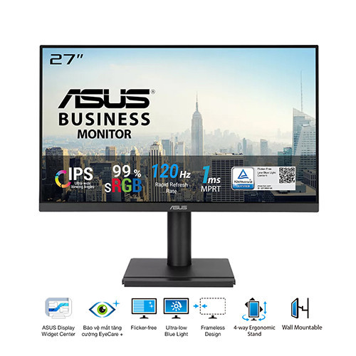 M&#224;n H&#236;nh ASUS VA279QGS | 27 inch | IPS | FHD | 120Hz | 1ms | Speaker | 0425