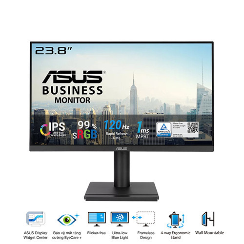 M&#224;n H&#236;nh ASUS VA249QGS | 23.8 inch | IPS | FHD | 120Hz | 1ms | Speaker | 0425
