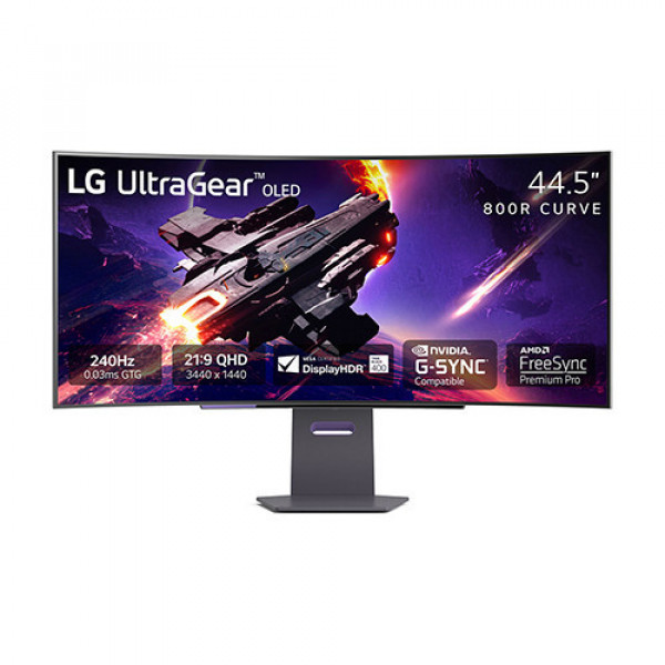 M&#224;n H&#236;nh Gaming LG UltraGear 45GS95QE-B | 44.5 inch | WQHD | OLED | 240Hz | 0.03ms | Cong | 0425