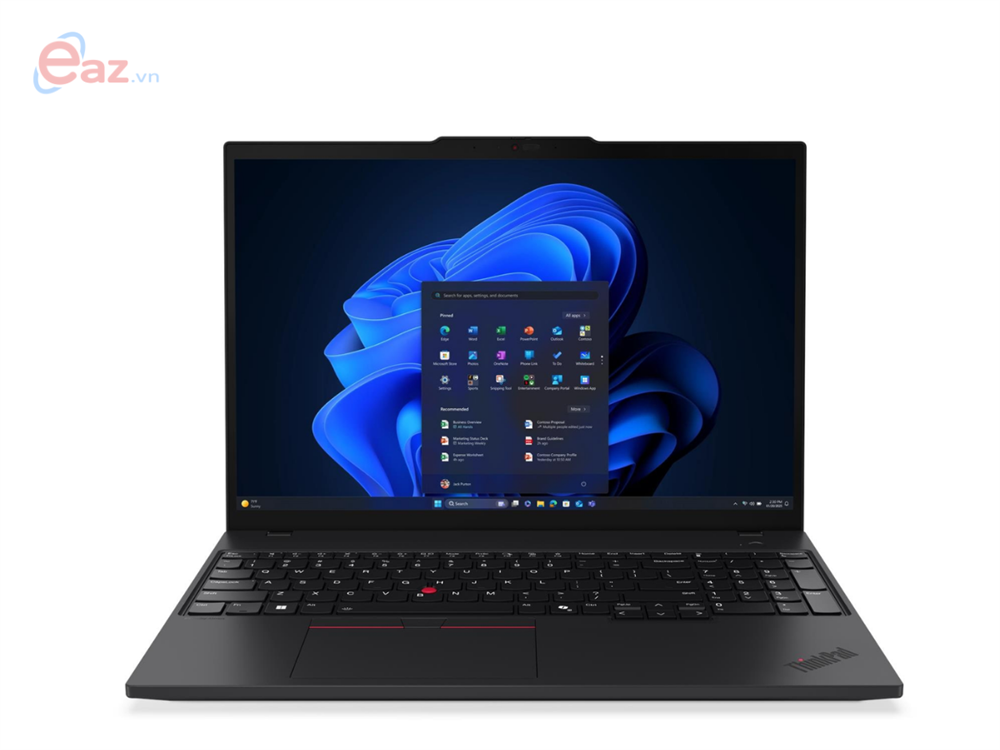 Laptop Lenovo ThinkPad T16 Gen 4 (21QE0009VN) | Ultra 5 225H | 32GB | 1TB | Intel Arc 130T GPU | 16 inch WUXGA | Windows 11 Pro | Đen | 0725