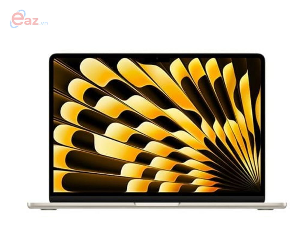 Laptop Apple Macbook Air M4 (MW0Y3SA/A) | Apple M4 | 10 core CPU | 8 core GPU | 16GB RAM | 256GB SSD | 13.6 inch | Mac OS | Starlight | 0725