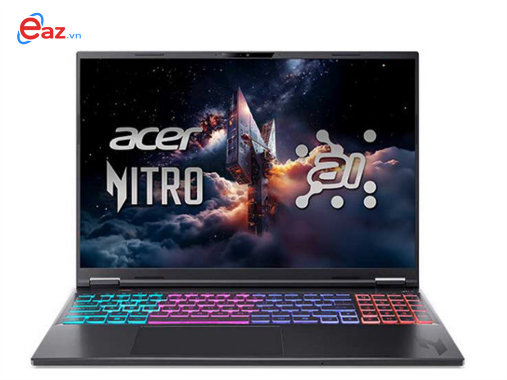 Laptop Acer Gaming Nitro V 16 AI ProPanel ANV16S-61-R9ZV NH.QXPSV.002 | Ryzen AI 7 350 | RTX 5060 | 16&quot; 2K+ IPS 180Hz 100% sRGB | Win 11 | Đen | 0925