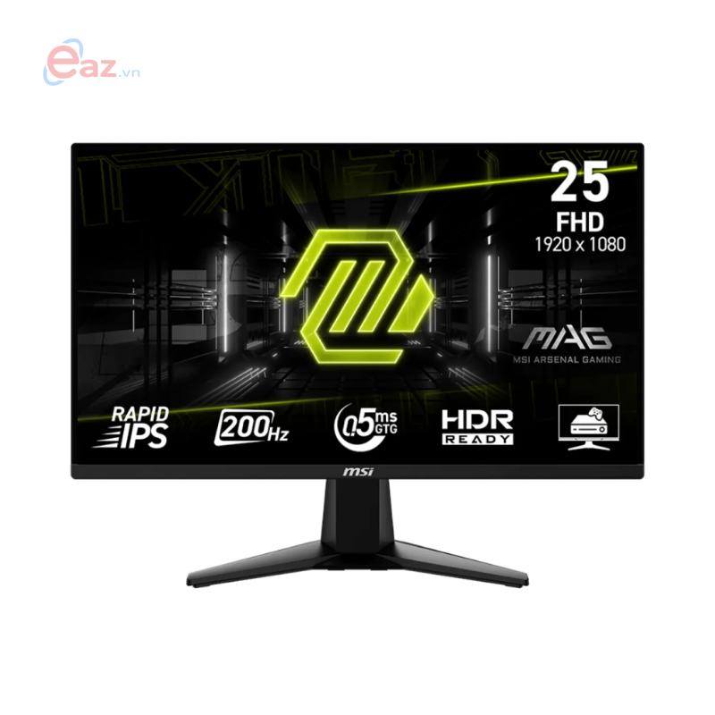 M&#224;n h&#236;nh Gaming MSI MAG 255F E20 | 24.5 inch FHD - Rapid IPS | 200Hz | 0.5ms | HDR | AI Vision | HDMI | DP | 0925