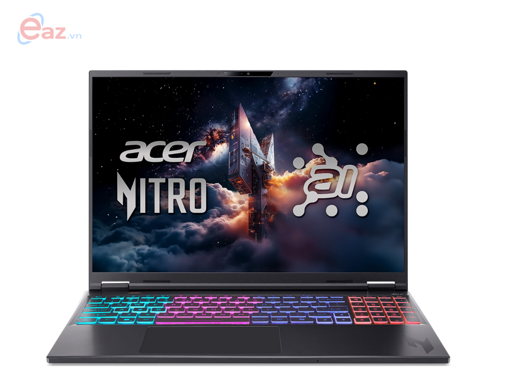 Laptop Acer Gaming Nitro 16 AI ProPanel AN16S-61-R5F4 NH.QXFSV.001 | Ryzen™ AI 7 350 | 16GB | 512GB | RTX™ 5060 8GB | 16inch FHD+ 180Hz | Win 11 | Đen | 1025V