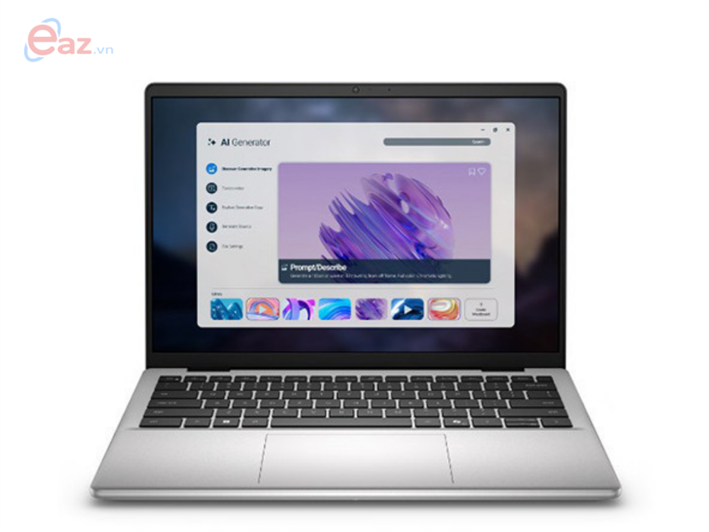 Laptop Dell 14 DC14255 71100517 | Ryzen™ AI 7 350 | 16GB | 1TB | AMD Radeon Graphics | 14 inch FHD+ | Win 11 | Office | Bạc | 0626