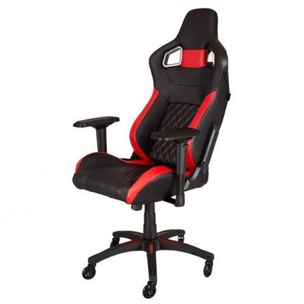 Gh&#234;́ Corsair Silla Gamer T1 Racing Black /Red (CF-9010003-WW) _818KT