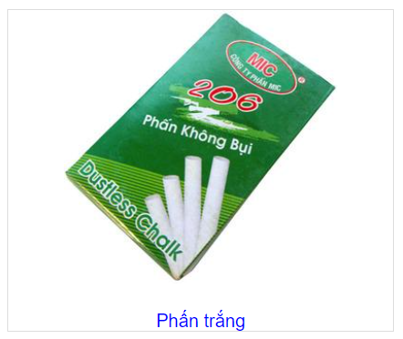 Phấn viết bảng trắng