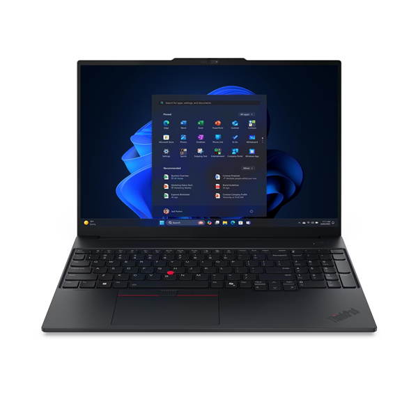 Lenovo ThinkPad E16 Gen 3 (21SR002GVA) | Intel® Core Ultra 5 225H | 16GB | 512GB SSD PCIe | Intel® Arc™ 130T GPU | Intel® AI Boost Up to 13 TOPS | 16 inch WUXGA IPS | Finger | IR Camera | LED KEY | 1225