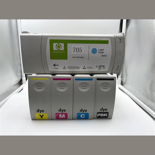 Mực In Phun HP Designjet 705 Ink Cartridge 6 Color CD959A-&gt;CD964A 618EL