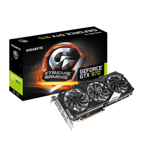 VGA GIGABYTE GeForce&#174; GTX 970 4GB GDDR5 256-bit _GV-N970XTREME-4GD _817S