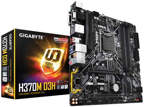 Motherboard Gigabyte H370M D3H (rev. 1.0) | Socket LGA1151v2 _618S