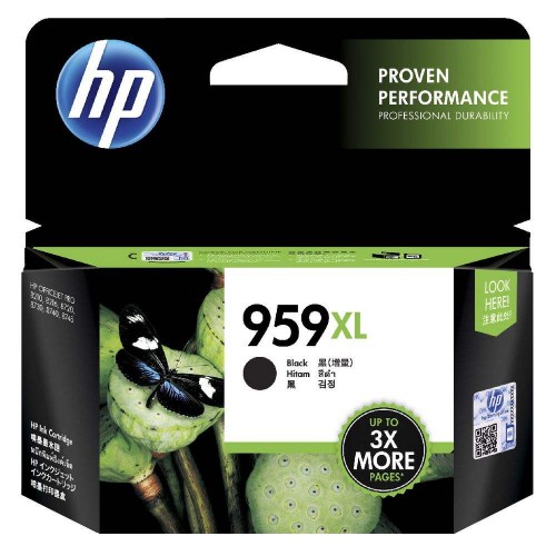 HP 959XL Black Original Ink Cartridge L0R42AA 618EL