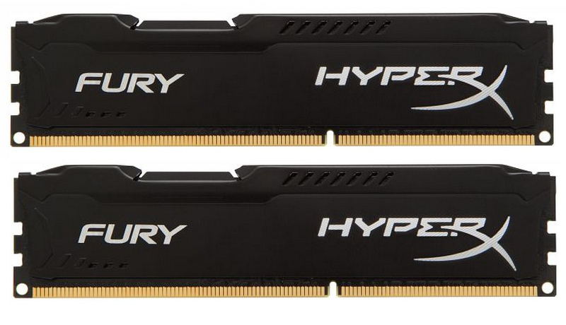 RAM PC Kingston 8G 1866MHZ DDR3 CL10 Dimm (kit of 2) HyperX Fury Black-HX318C10FBK2/8 