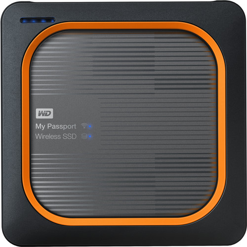 &#212;̉ cứng WD My Passport Wireless SSD - 2TB (WDBAMJ0020BGY) 618MC