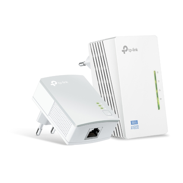 TP-Link TL-WPA4220KIT Bộ Mở Rộng Internet Qua Đường D&#226;y Điện AV600 Hỗ Trợ Wi-Fi Tốc Độ 300Mbps _718F