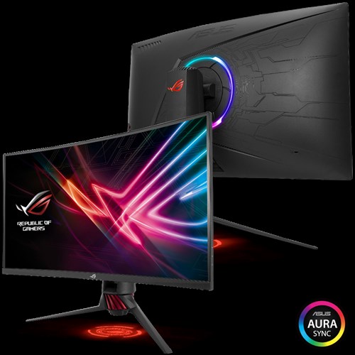 M&#224;n H&#236;nh LCD Asus ROG Strix XG32VQR | 32 inch WQHD (2560 x 1440) Curved 144Hz Aura Sync™ _HDMI _DisplayPort _919S