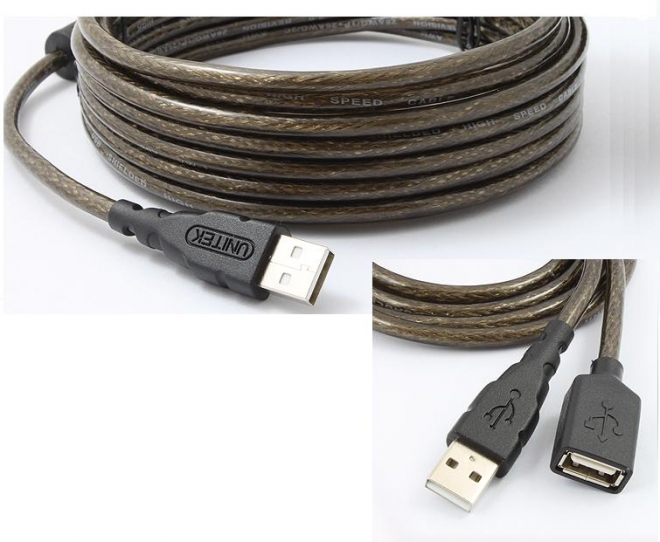 C&#225;p USB Nối D&#224;i 2.0 (5m) Unitek (YC418)