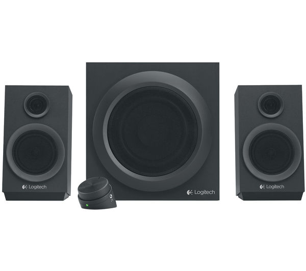 Logitech Z333 2.1 PC Speaker System with Subwoofer (980-001252)