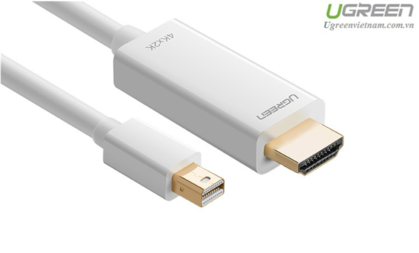 C&#225;p chuyển Mini DisplayPort to HDMI 1.5M Ugreen 10449 HK