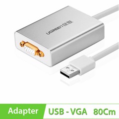 C&#225;p chuyển usb to vga Ugreen 40244 HK