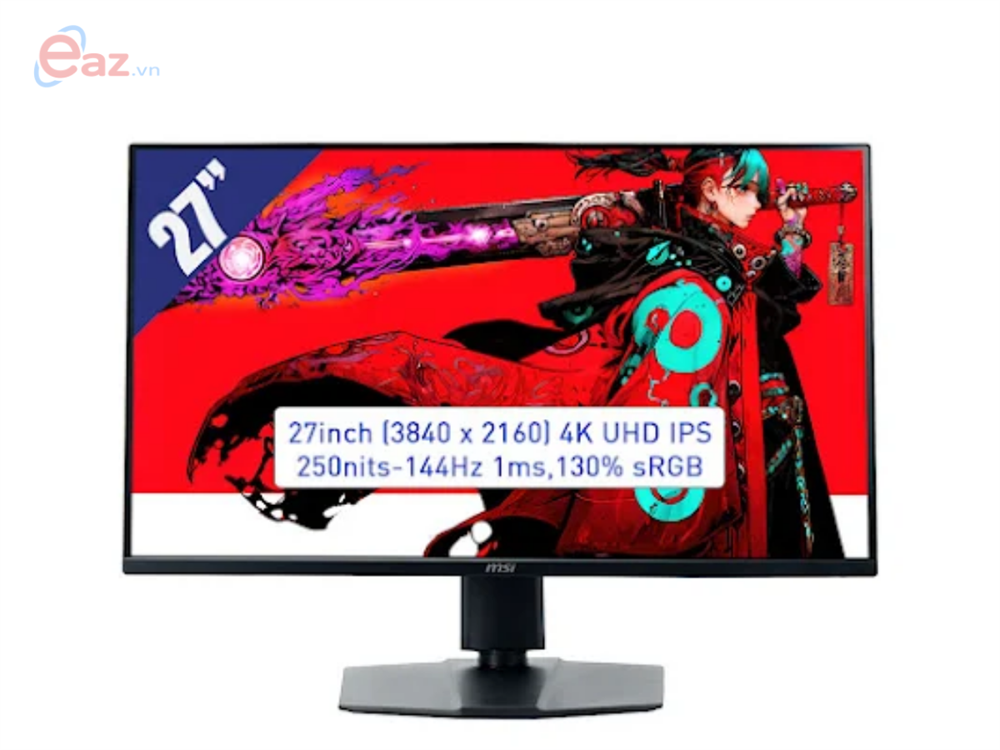 Màn hình Msi MAG 275UPD E14 27" (4K UHD 3840 x 2160/ IPS/ 144Hz/ 1 ms) | 0526